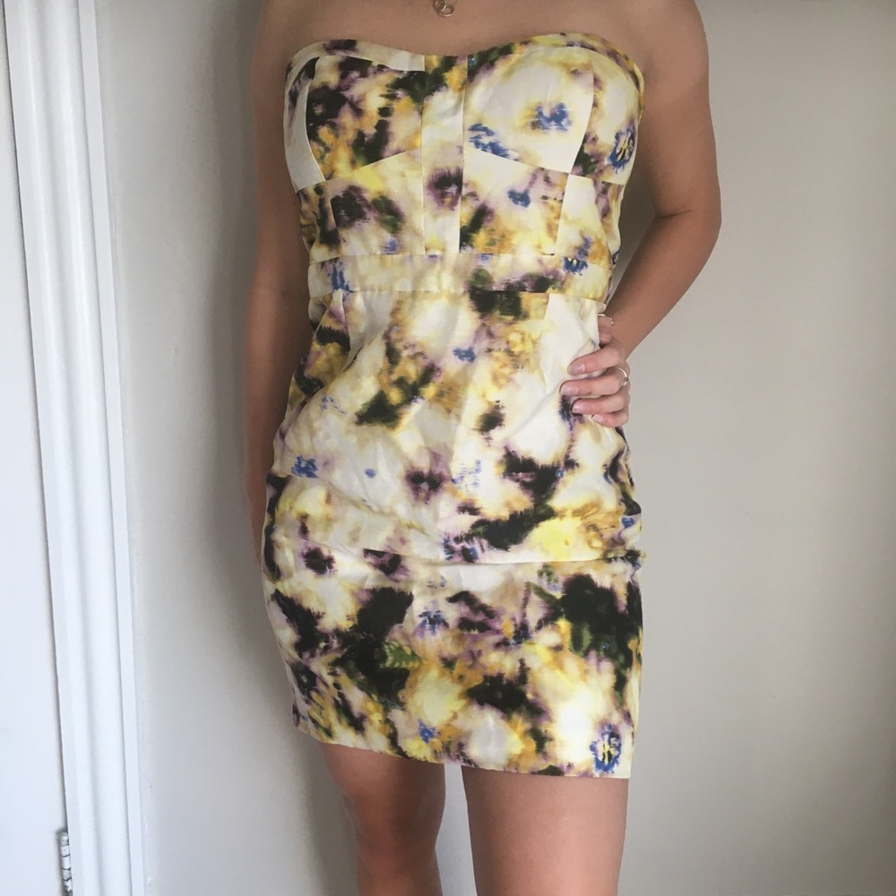 Jcrew strapless dress